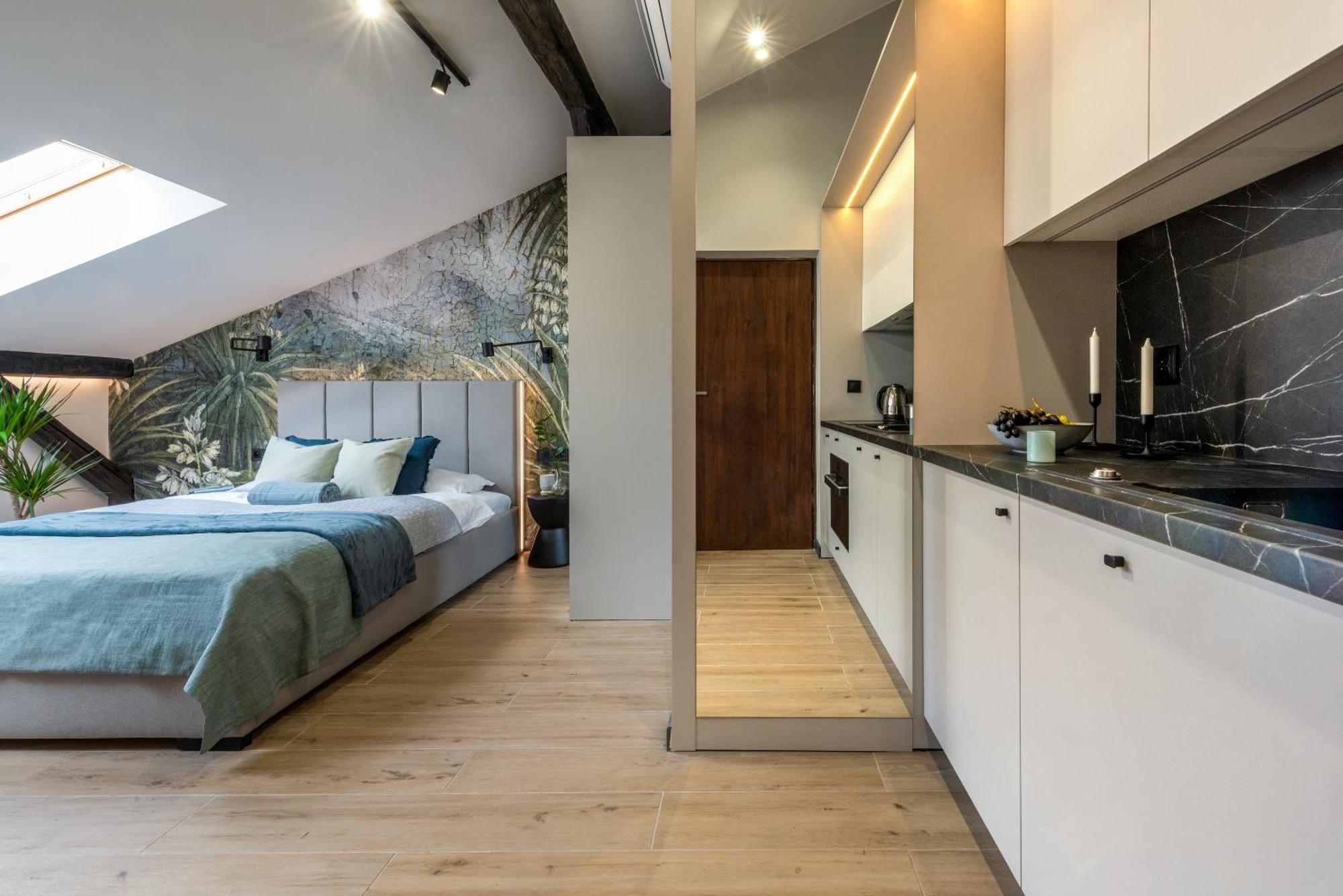 Skyline Apartments คราคูฟ ภายนอก รูปภาพ
